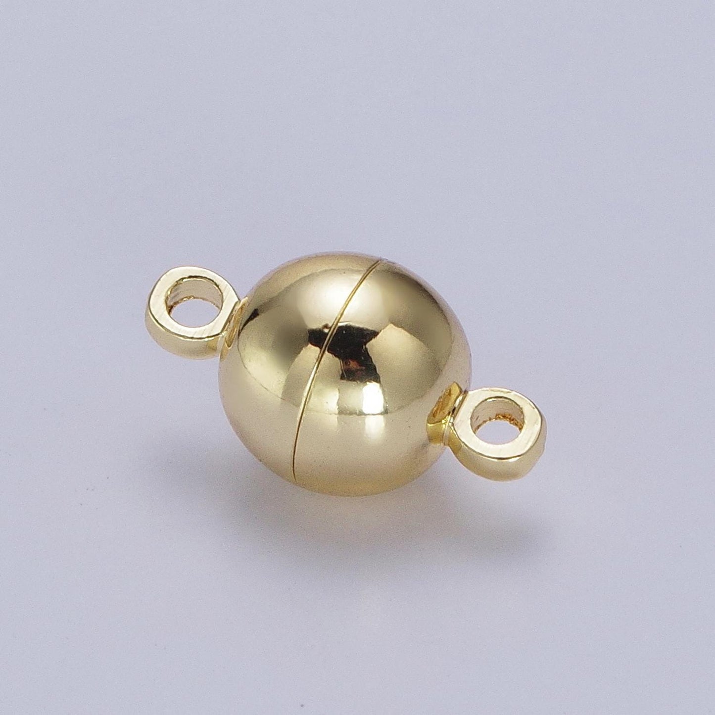 Gold magnetic jewelry clasp gold pill clasp dainty tube style clasp for jewelry making findings