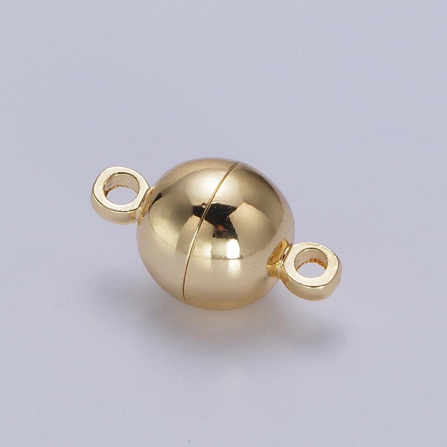 Gold magnetic jewelry clasp gold pill clasp dainty tube style clasp for jewelry making findings
