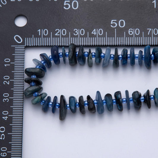Natural Gemstone Smooth Freeform Rondelle Beads Quartz Beads Jewelry Making Bracelet Necklace WA-2249