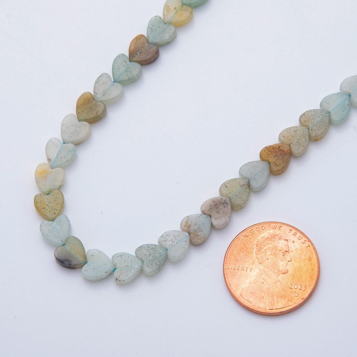 8mm Heart Beads Clover Natural Gemstone Beads Genuine Stone Bead for Bracelet Necklace Jewelry Supply