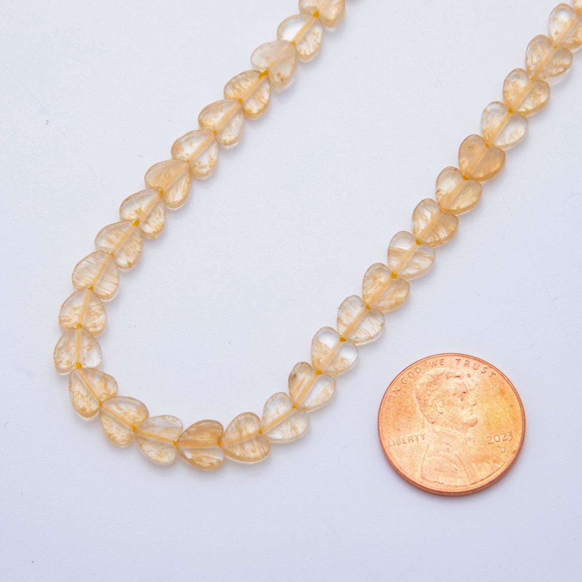 8mm Heart Beads Clover Natural Gemstone Beads Genuine Stone Bead for Bracelet Necklace Jewelry Supply Tourmaline, Onyx, Jasper, Agate Quartz
