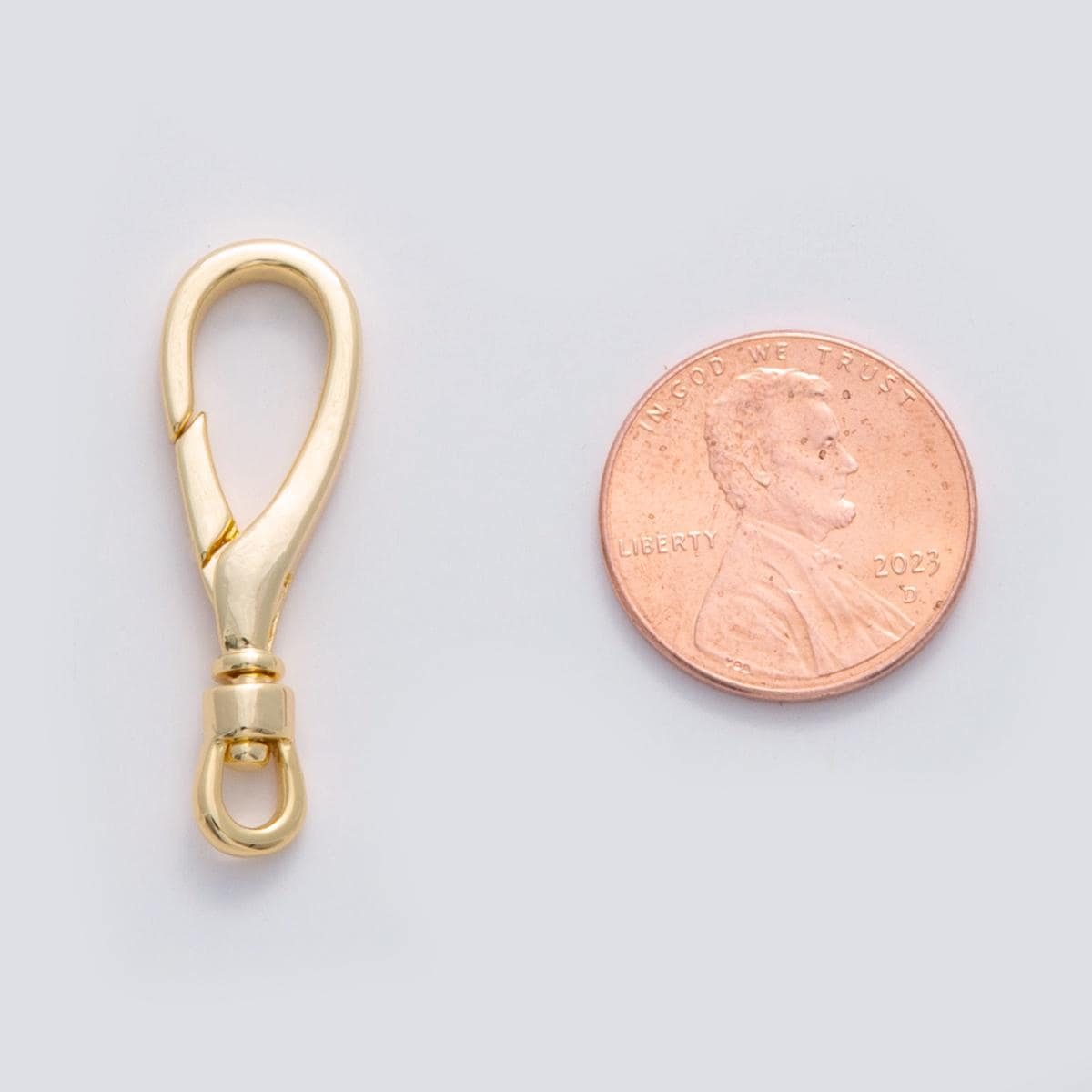 18k gold filled lobster triggerless clasps, 3m1mx10mm push gate clasps in gold silver color swivel clasp Z-1161