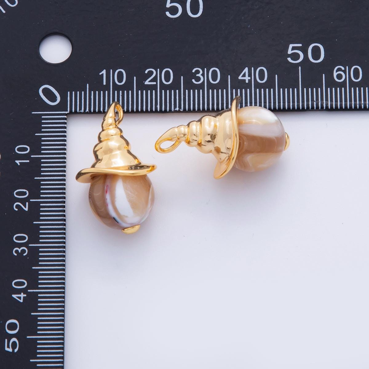 3D witch hat charm Pearl Halloween sorcerers hat pendant Halloween jewelry inspired for necklace bracelet supply Z-1169