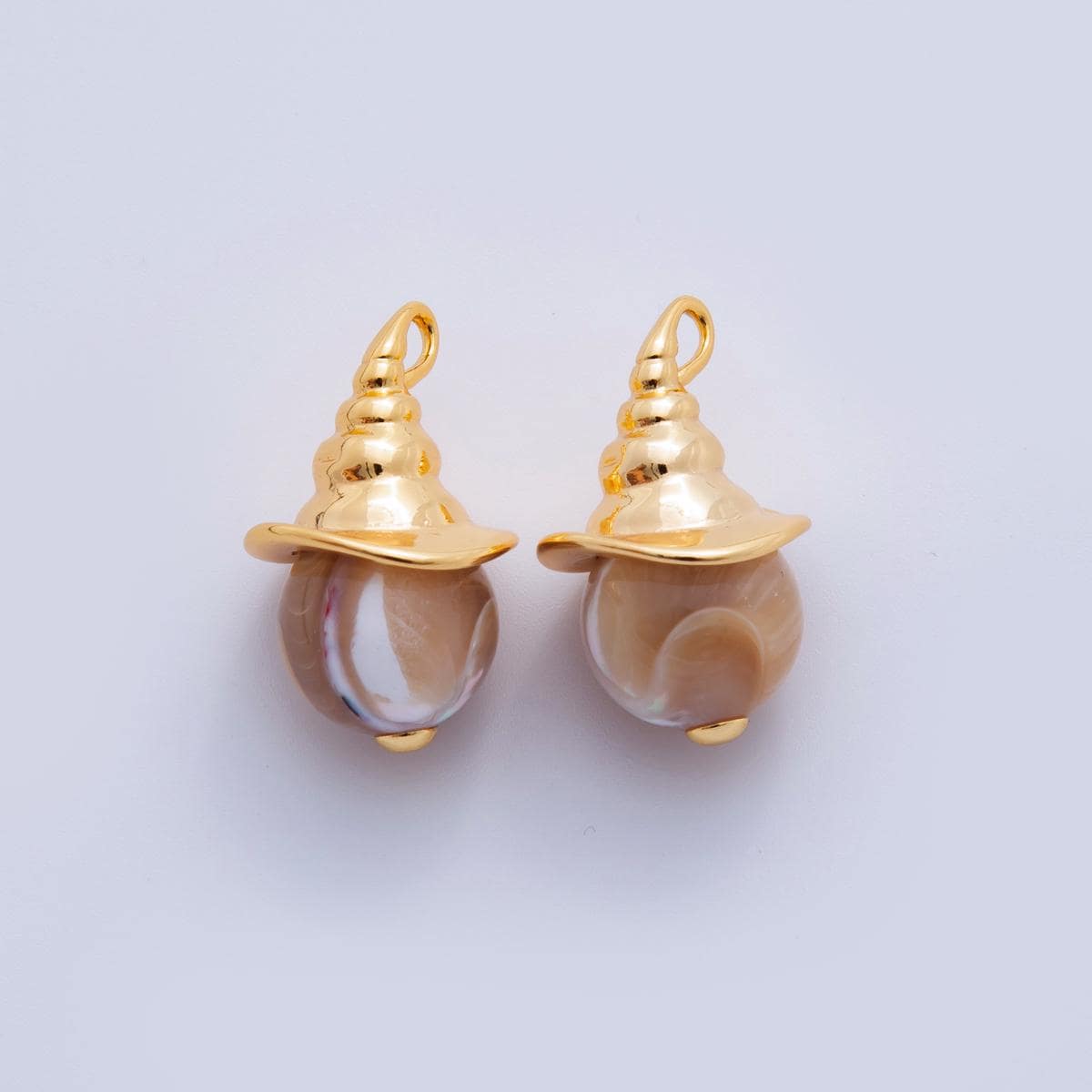 3D witch hat charm Pearl Halloween sorcerers hat pendant Halloween jewelry inspired for necklace bracelet supply Z-1169