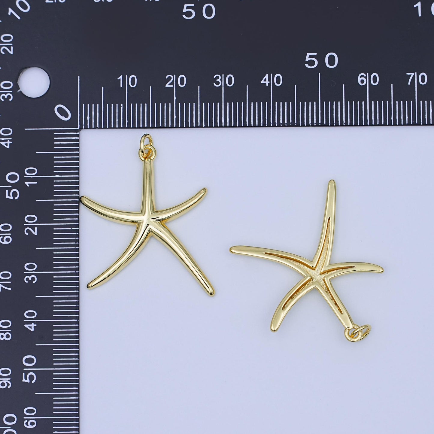24K Gold Filled Minimalist Starfish Charm | M918