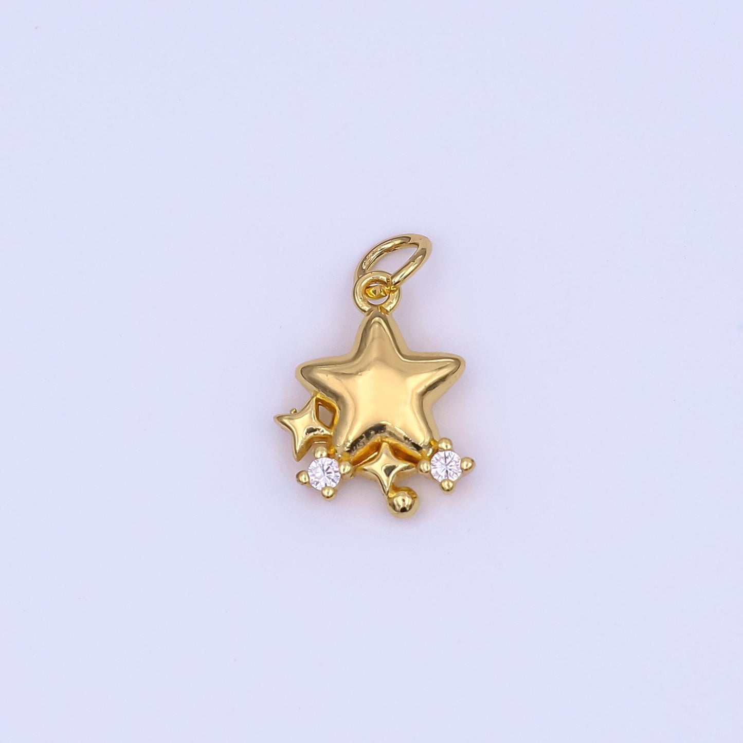 Shooting Star Charm Twinkle Little Star Children's Jewelry Cute Gifts For Girls, Kid's Gifts, Star Charm Necklace, Kawaii Jewellery AF-498