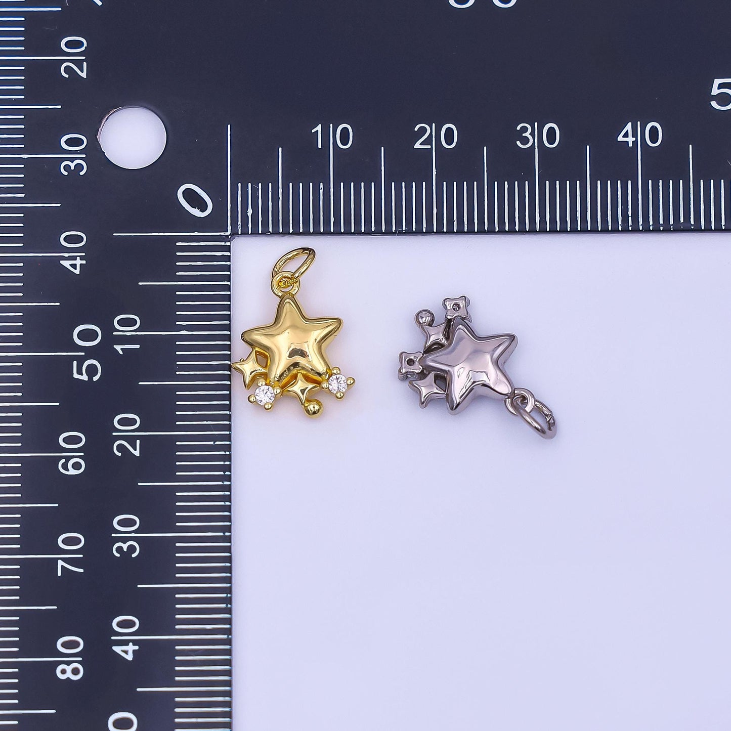 Shooting Star Charm Twinkle Little Star Children's Jewelry Cute Gifts For Girls, Kid's Gifts, Star Charm Necklace, Kawaii Jewellery AF-498