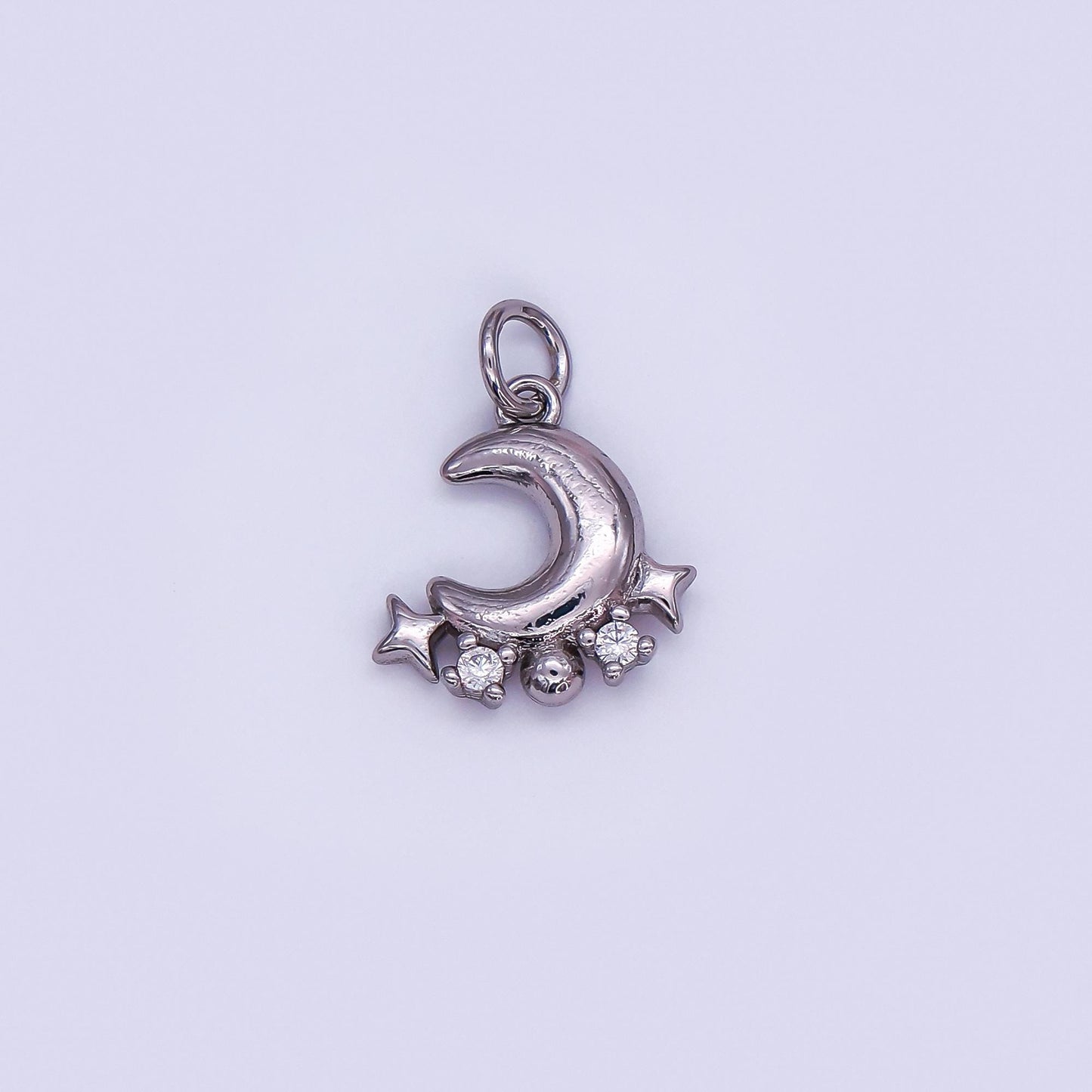 Shooting Star Charm Crescent Moon Star Children's Jewelry Cute Gifts For Girls, Kid's Gifts, Star Charm Necklace, Kawaii Jewelry AF-489