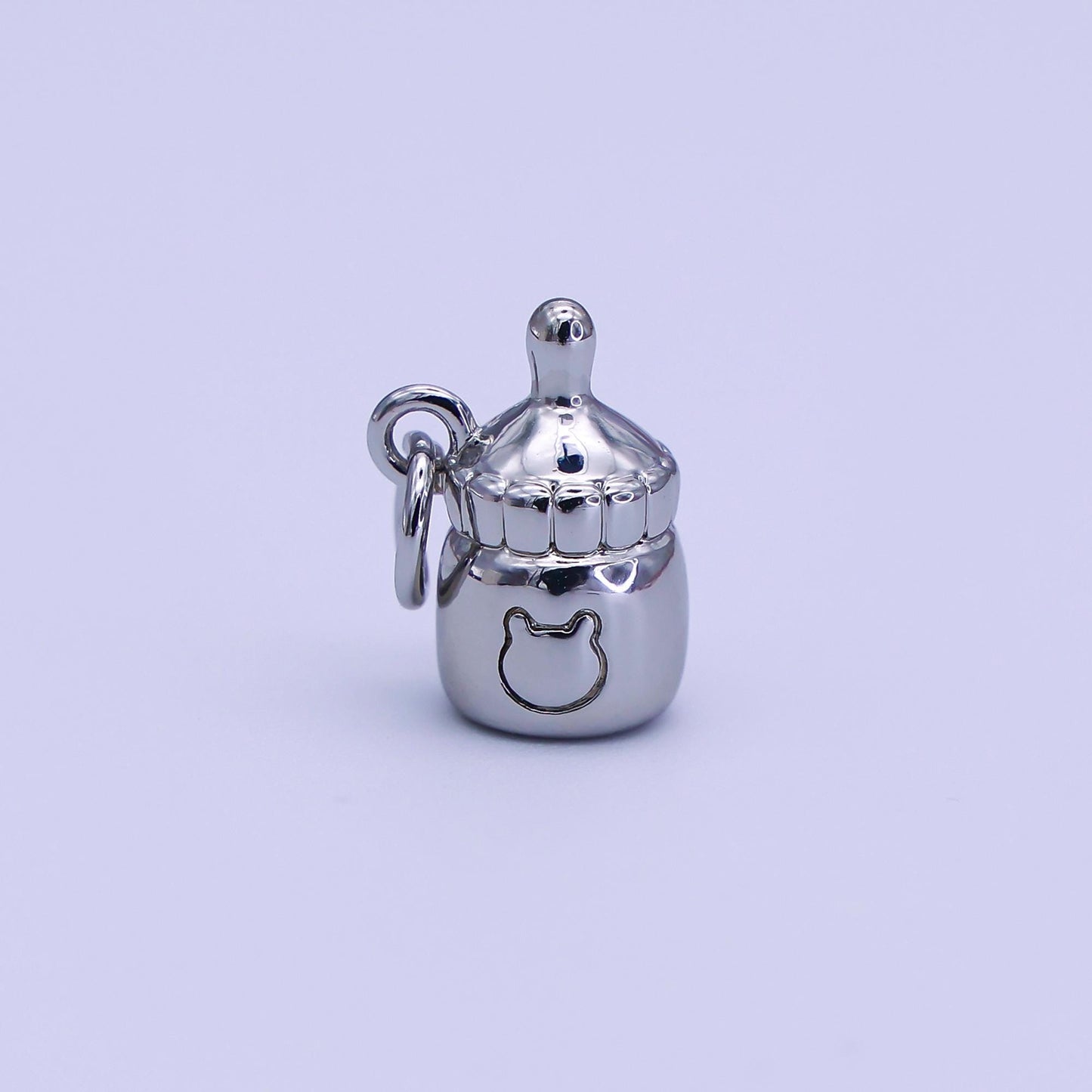 24K Gold Filled Baby Milk Charm Pacifier Bottle Kids Charm for baby shower party | AJ-303