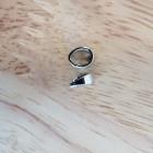 6mm Bail For Pendant Snap-on for Pendant, Clip On Bails Bail and Necklace Jewelry Making And Wholesale Findings in Silver K-884
