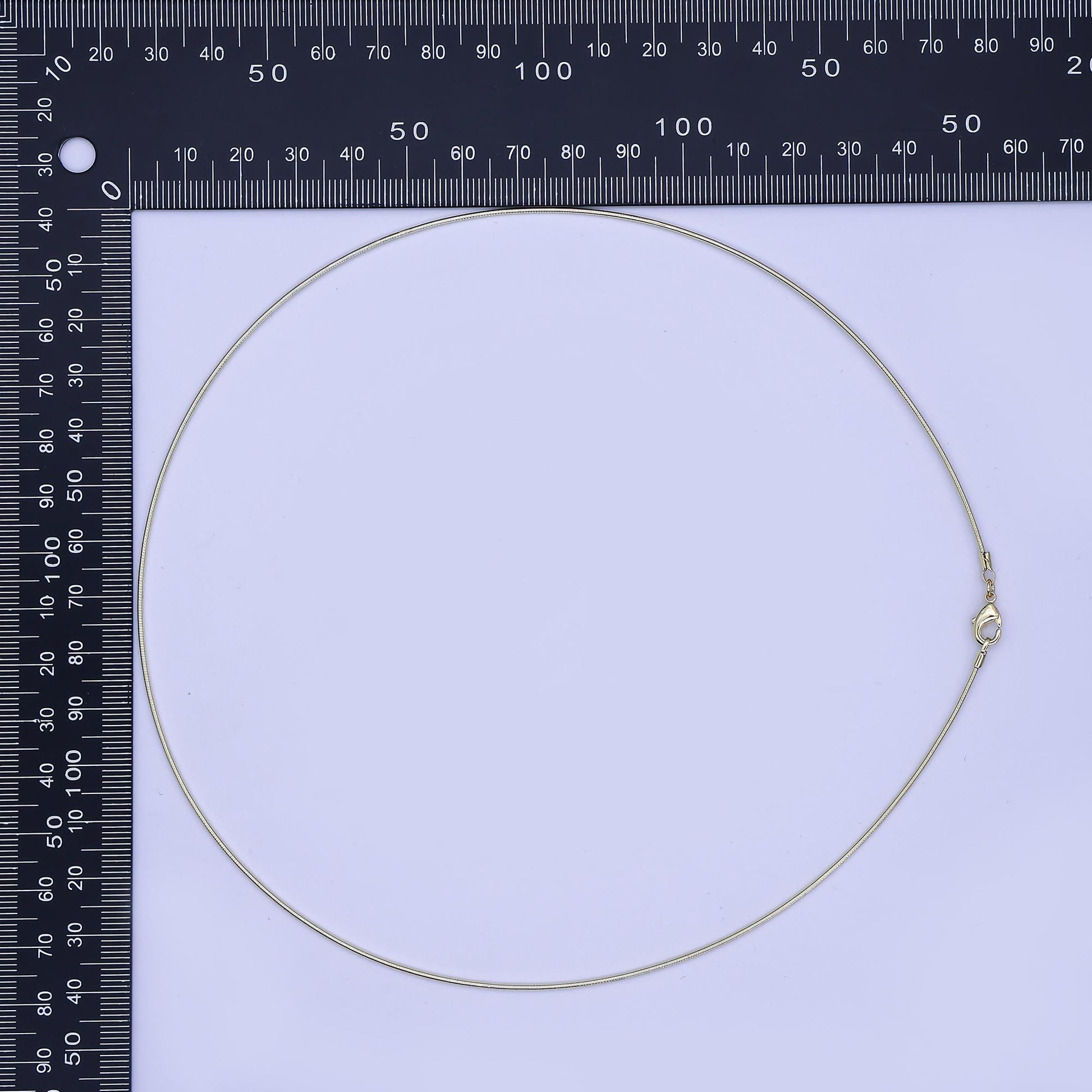 Collar Necklace Gold herringbone Chain 24k Gold Filled Collar dainty ready to wear chain for minimalist jewelry WA-3136