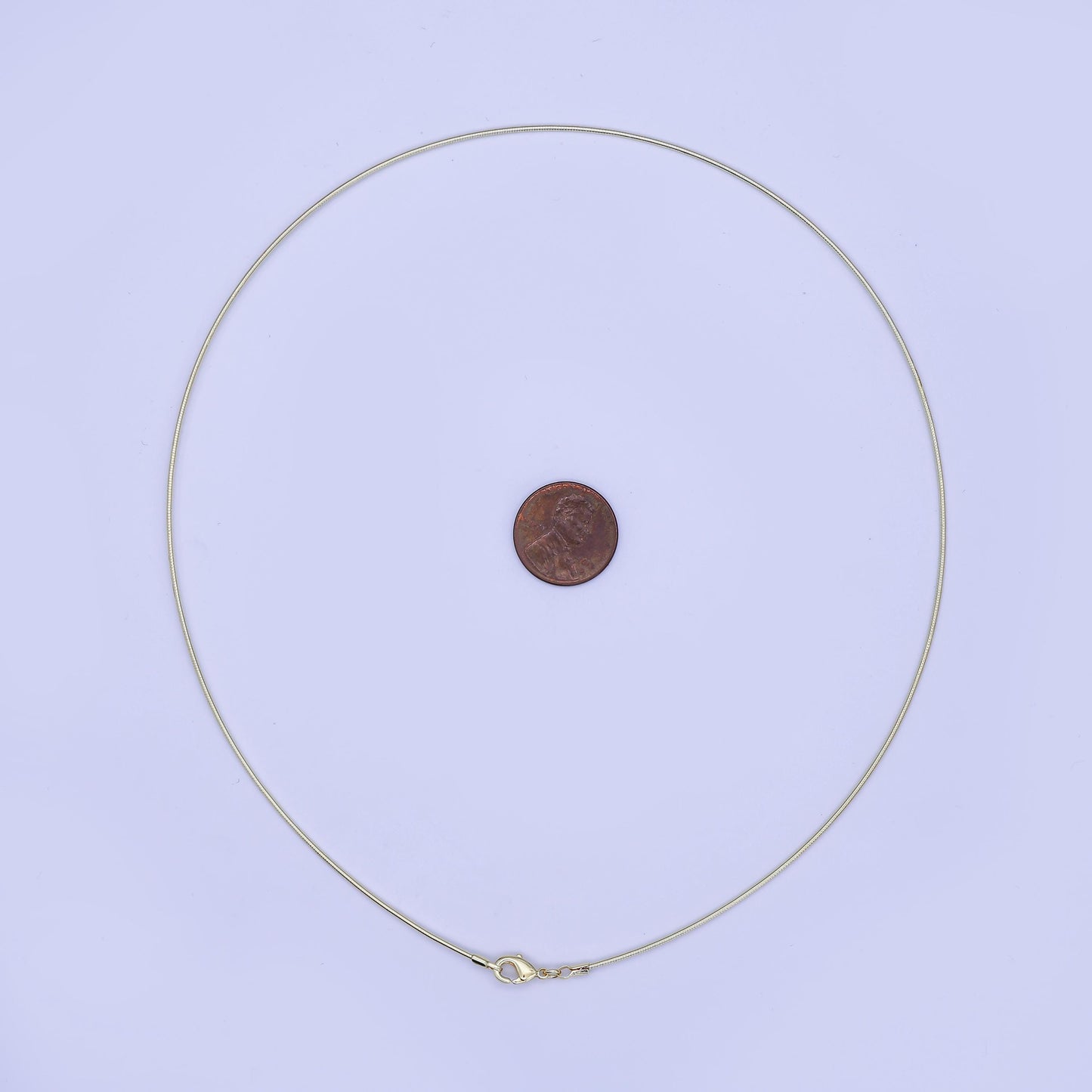 Collar Necklace Gold herringbone Chain 24k Gold Filled Collar dainty ready to wear chain for minimalist jewelry WA-3136