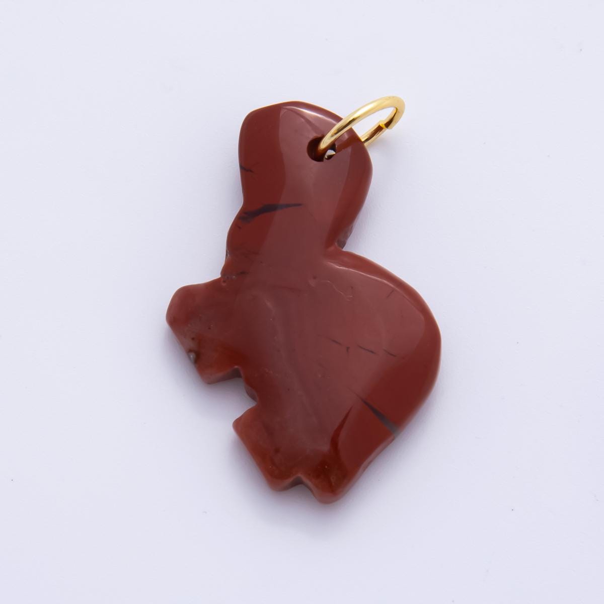 Gemstone Turtle Charm Animal Pendant with Gold Bail Totem Charm for Jewelry Making Supply AH-840