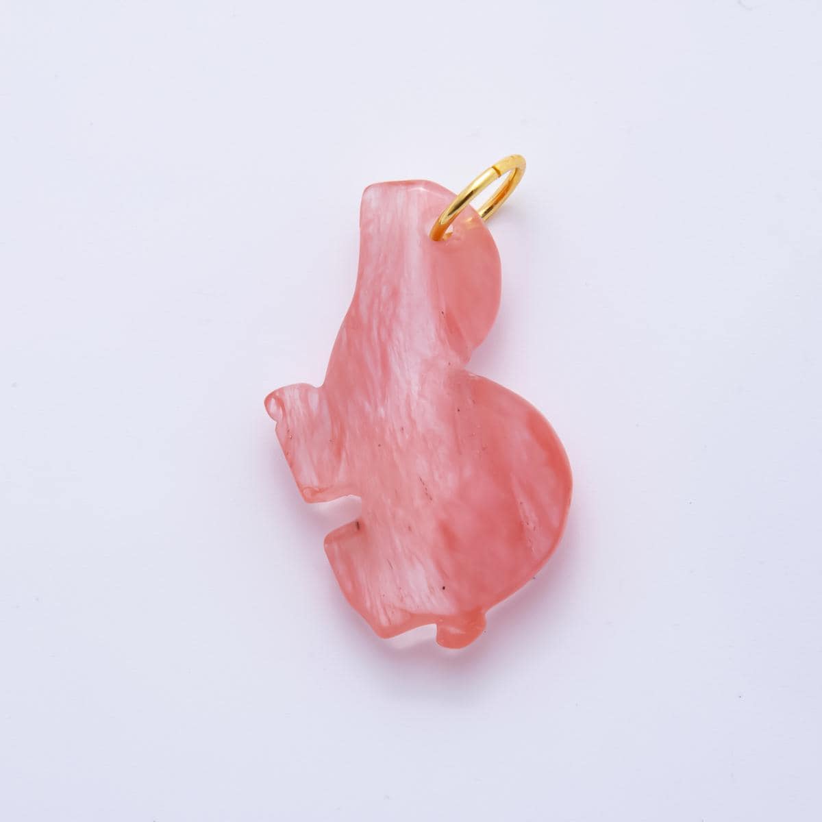 Gemstone Turtle Charm Animal Pendant with Gold Bail Totem Charm for Jewelry Making Supply AH-840