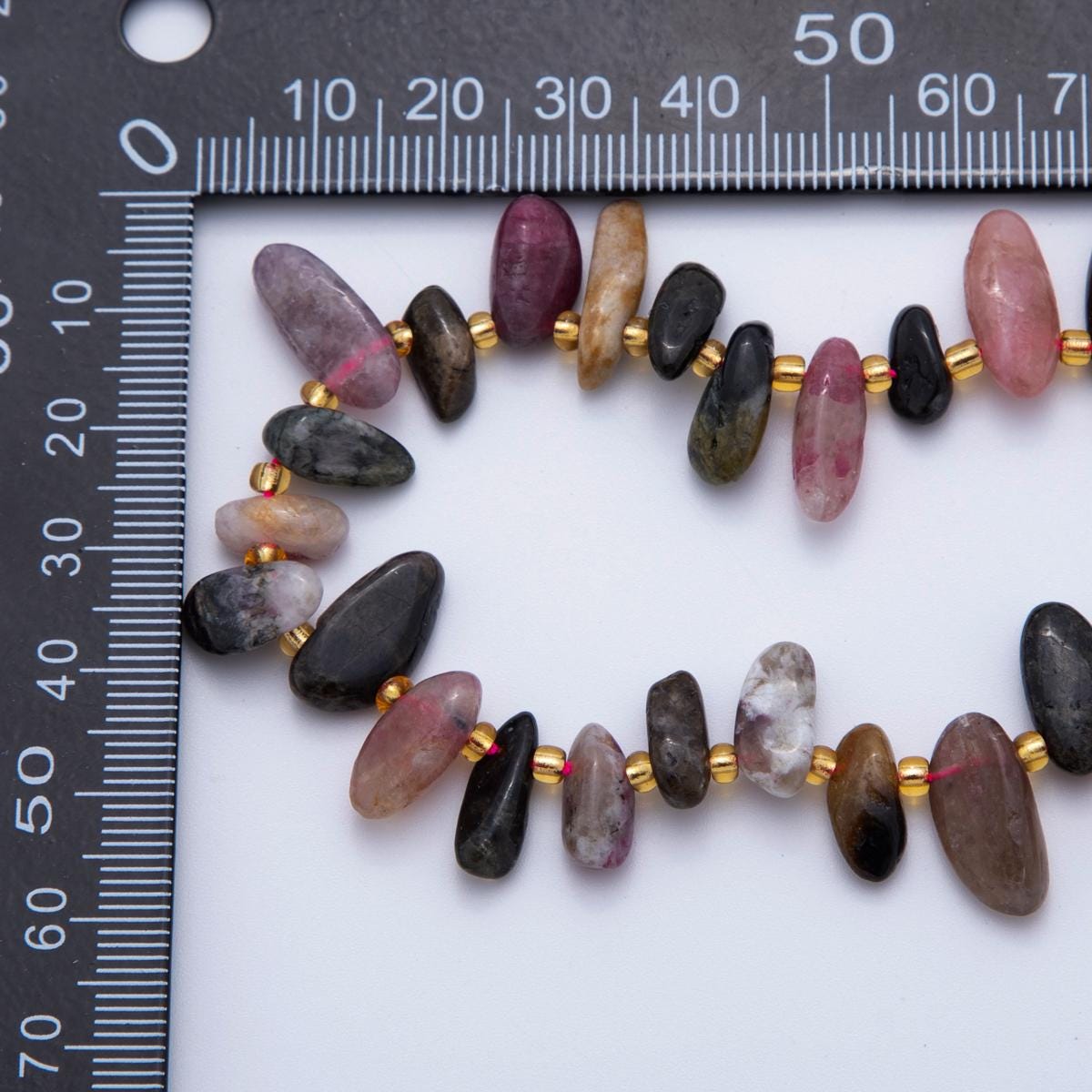 Natural Freeform Gemstone Chip Nugget Tourmaline Bead Strands Loose Bead WA-1719