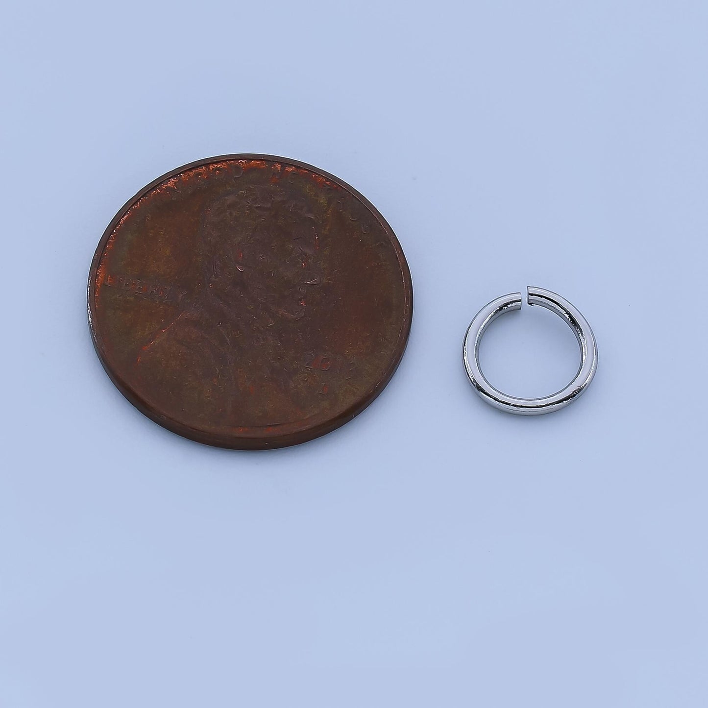1mm x 8mm (18 gauge) 67x gold filled jump ring gold open jump rings, jewelry making supplies sp1641