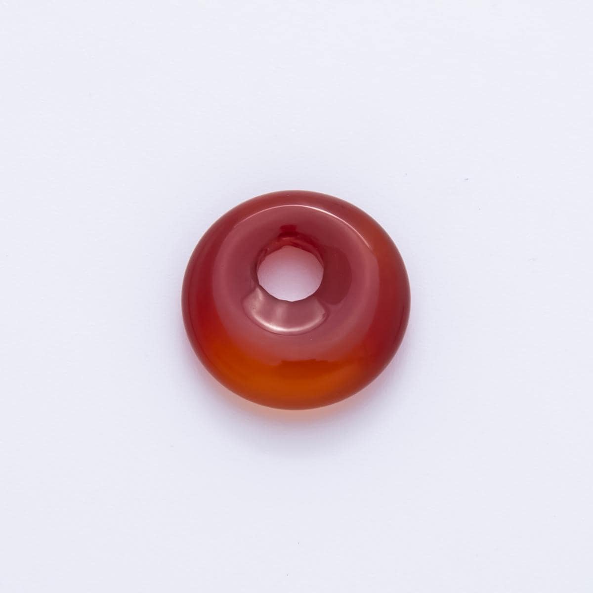 large Hole Natural gemstone Beads 14.5x14.5M Natural Gemstone Donut Beads Rondelle Stone Beads Charm z-1222