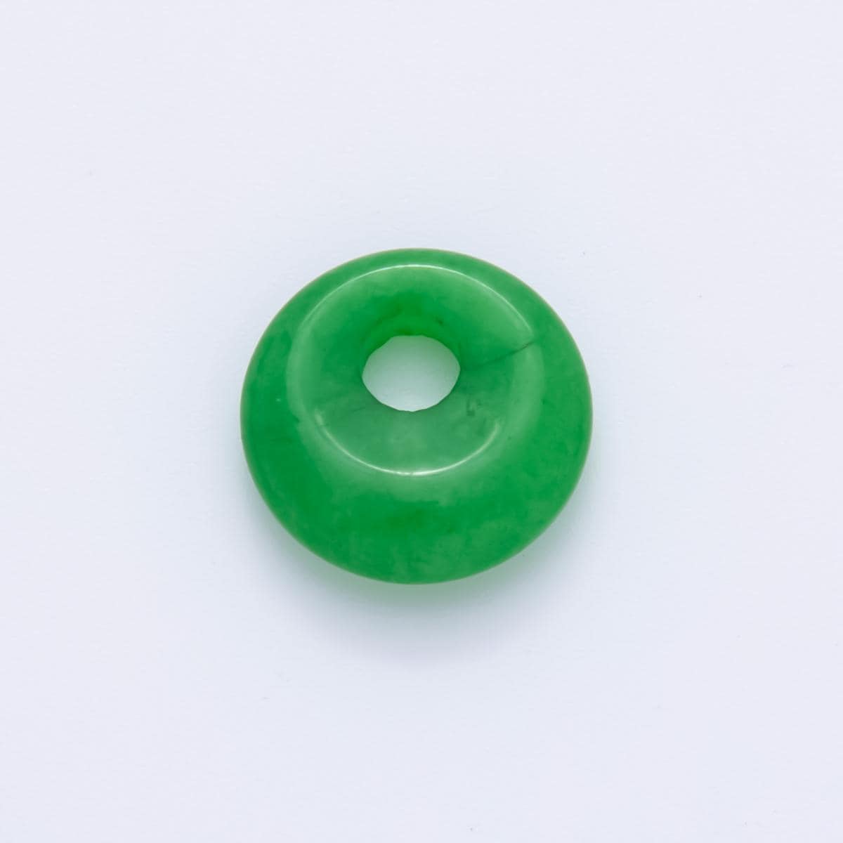 large Hole Natural gemstone Beads 14.5x14.5M Natural Gemstone Donut Beads Rondelle Stone Beads Charm z-1222
