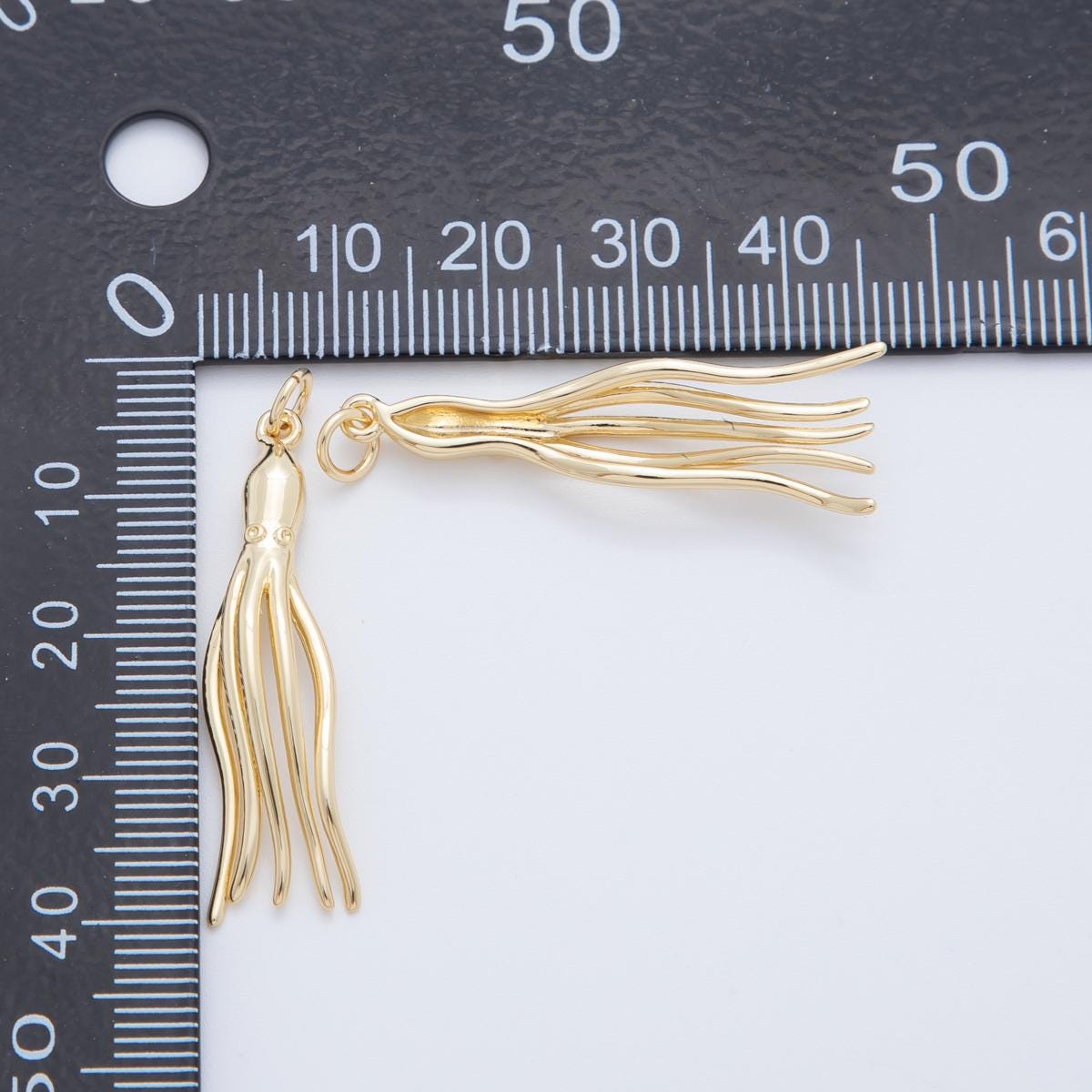 18k gold filled Octopus Charm Under the Sea Animal add-on charm | AF-410