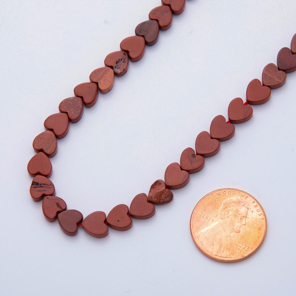 8mm Heart Beads Clover Natural Gemstone Beads Genuine Stone Bead for Bracelet Necklace Jewelry Supply