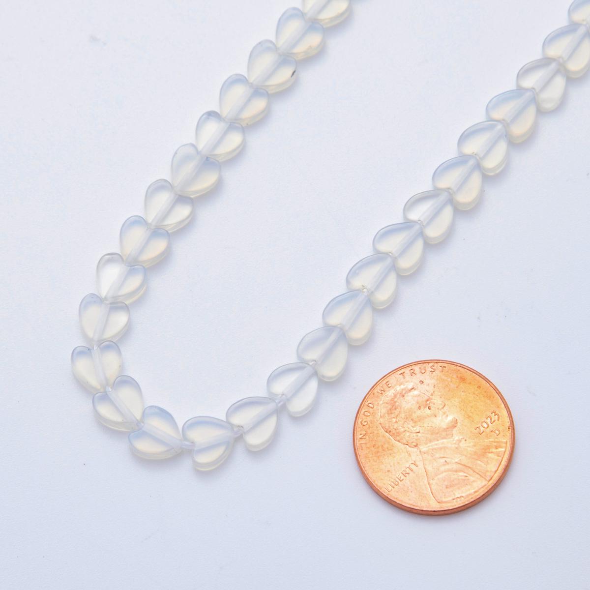 8mm Heart Beads Clover Natural Gemstone Beads Genuine Stone Bead for Bracelet Necklace Jewelry Supply
