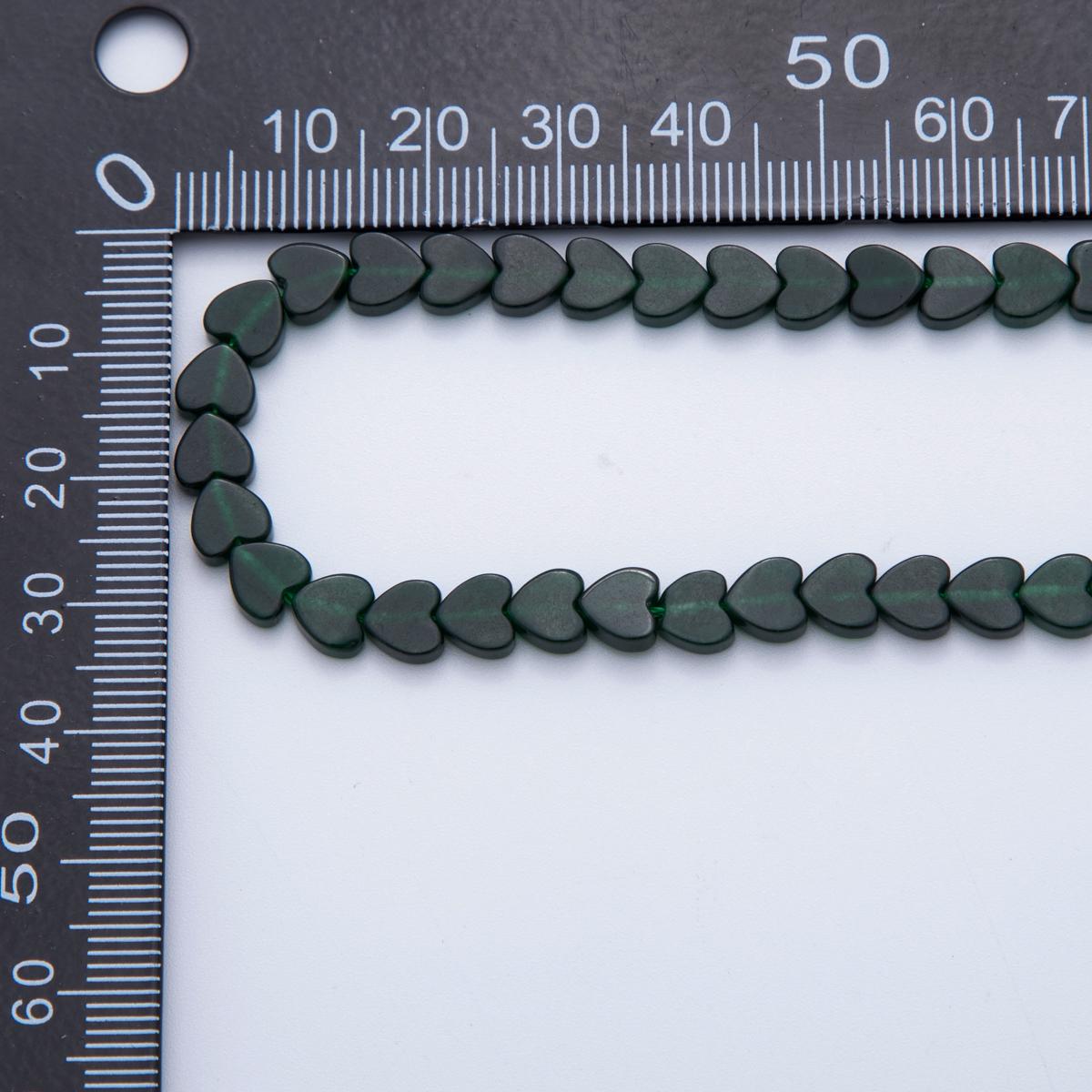 8mm Heart Beads Clover Natural Gemstone Beads Genuine Stone Bead for Bracelet Necklace Jewelry Supply Tourmaline, Onyx, Jasper, Agate Quartz