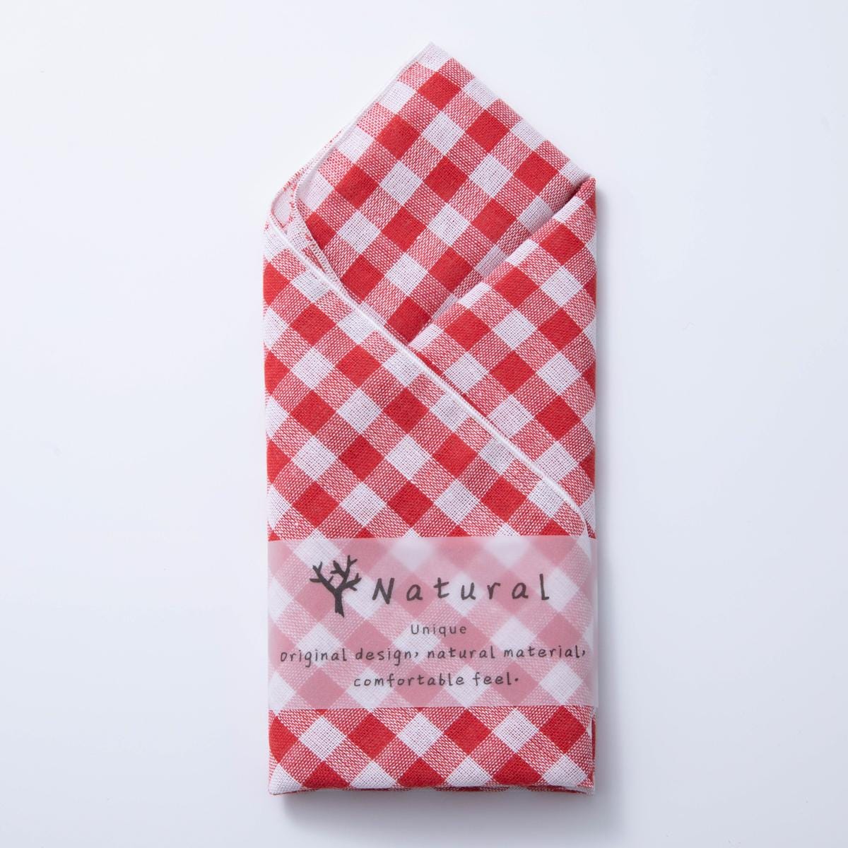 Bandana Scarf Headband Face Covering Gingham Checker Western Cowboy Inspired