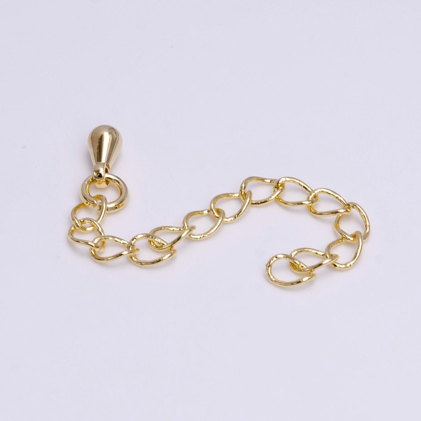 14k Gold Filled chain extender for necklace bracelet component supply | Z382