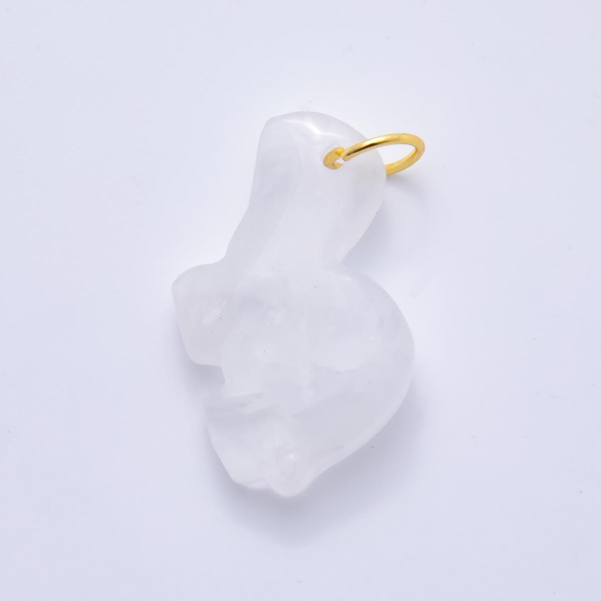 Gemstone Turtle Charm Animal Pendant with Gold Bail Totem Charm for Jewelry Making Supply AH-840