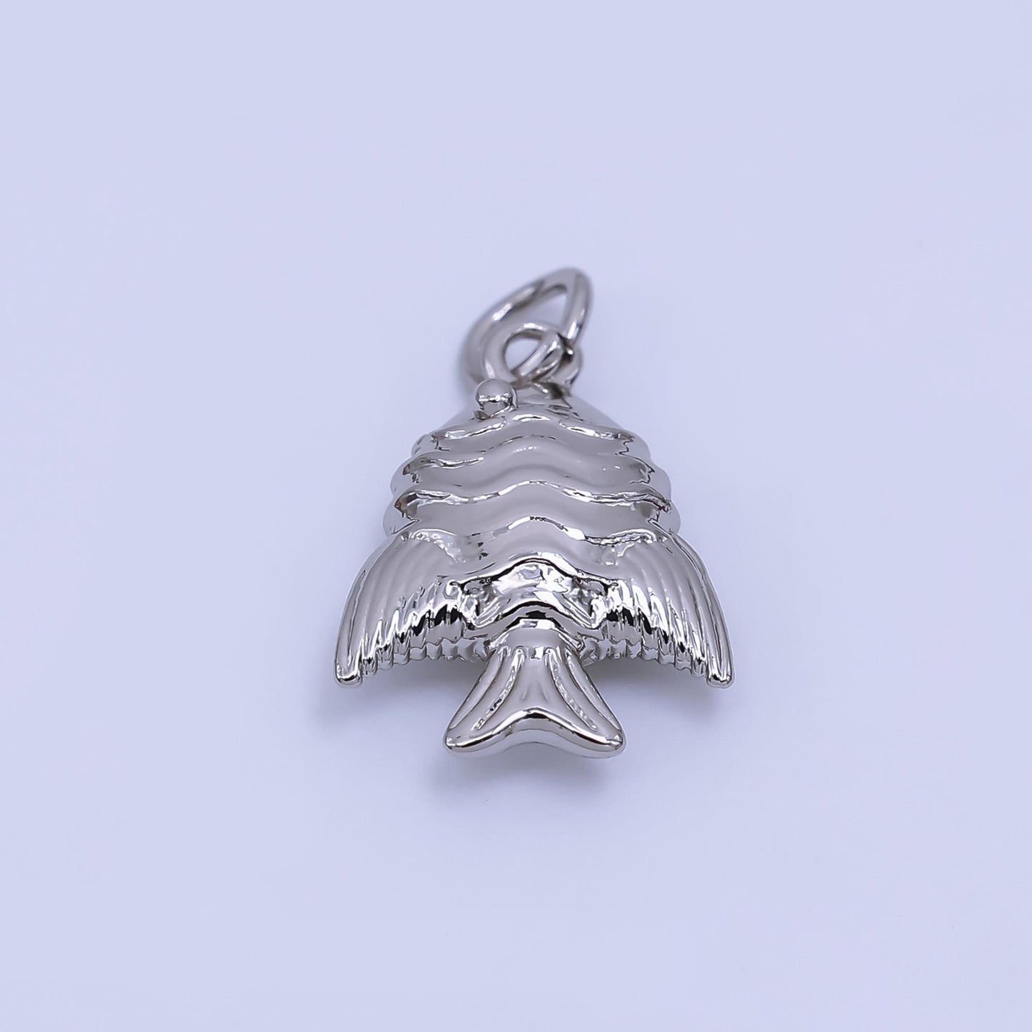 Gold & Silver Fish Charms – Ocean Inspired Pendant for DIY Jewelry, Nautical Tropical Fish Charm, Beach Theme Necklace Supplies AJ-481