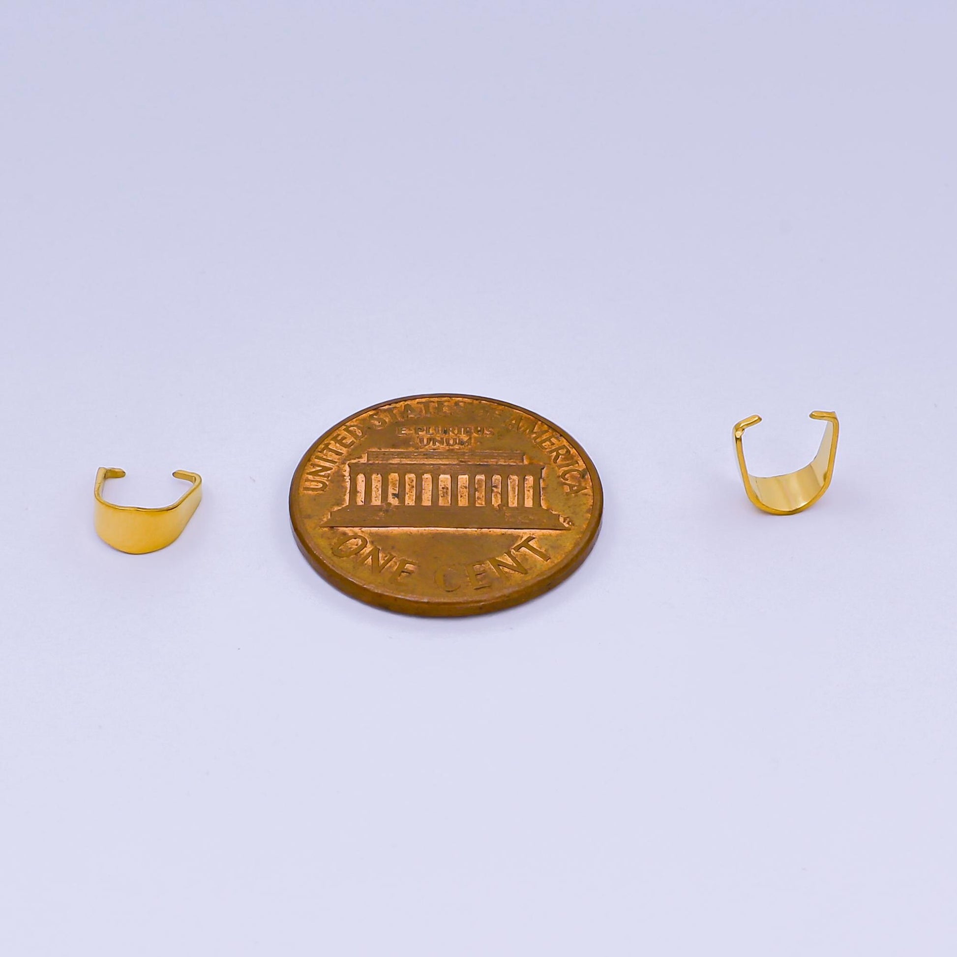 10x PVD Gold Stainless Steel bail Charm for Bracelet necklace jewelry making bulk wholesale findings Z-A1283