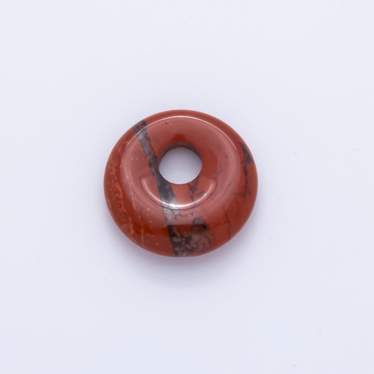 large Hole Natural gemstone Beads 14.5x14.5M Natural Gemstone Donut Beads Rondelle Stone Beads Charm z-1222