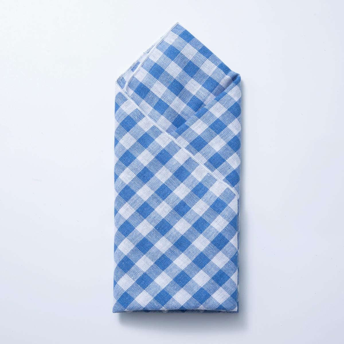 Bandana Scarf Headband Face Covering Gingham Checker Western Cowboy Inspired