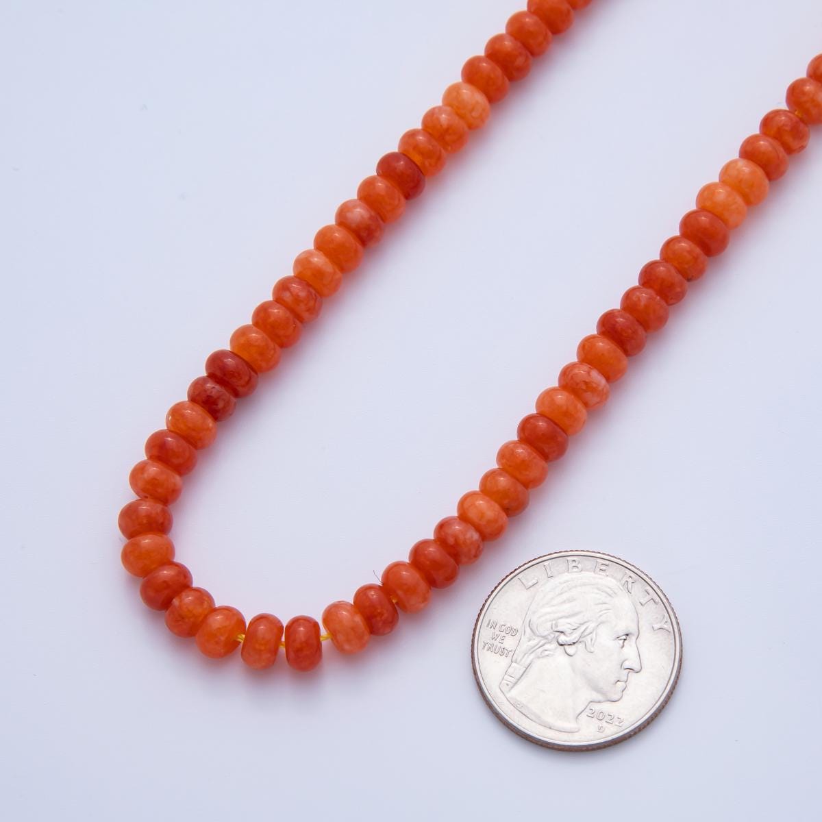 Smooth Colorful Agate Rondelle Beads 4x6 mm Yellow, Blue, Orange, Green, Rose REd Colorful Bead By Strand Approx. 92pcs loose beads WA-3479