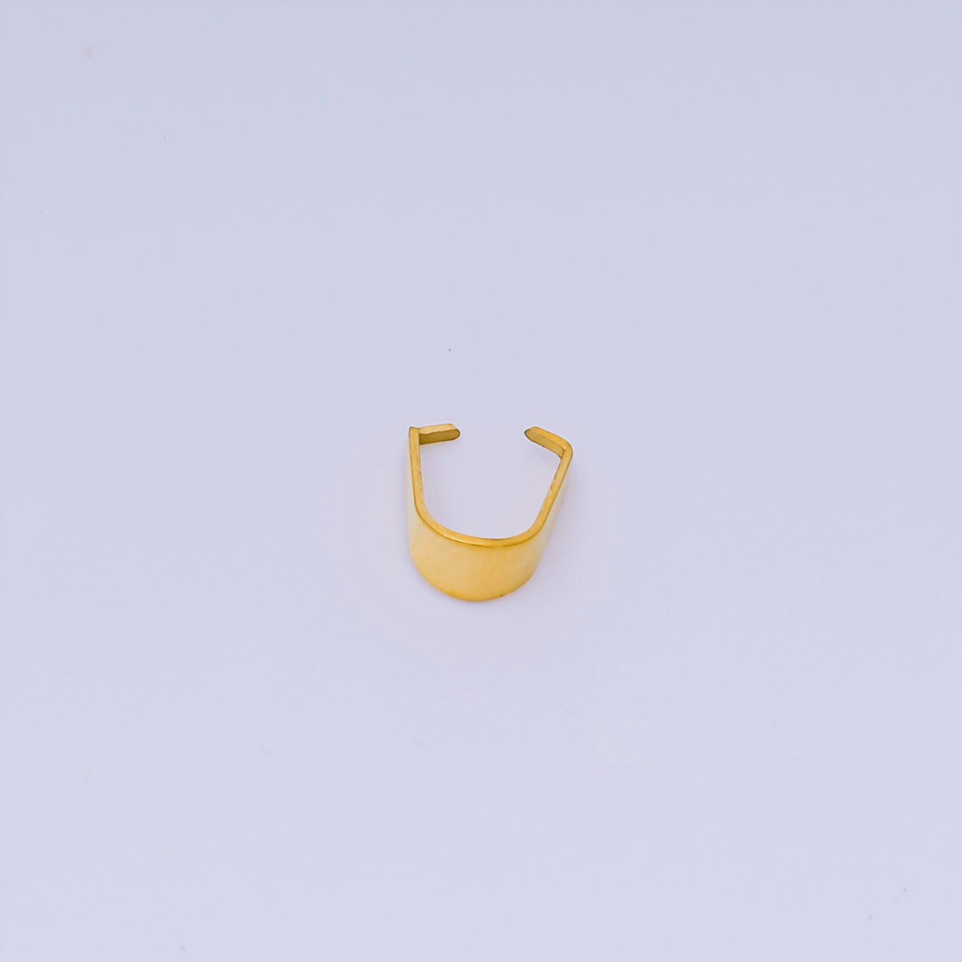 10x PVD Gold Stainless Steel bail Charm for Bracelet necklace jewelry making bulk wholesale findings Tarnish Free Supply Z-A1284