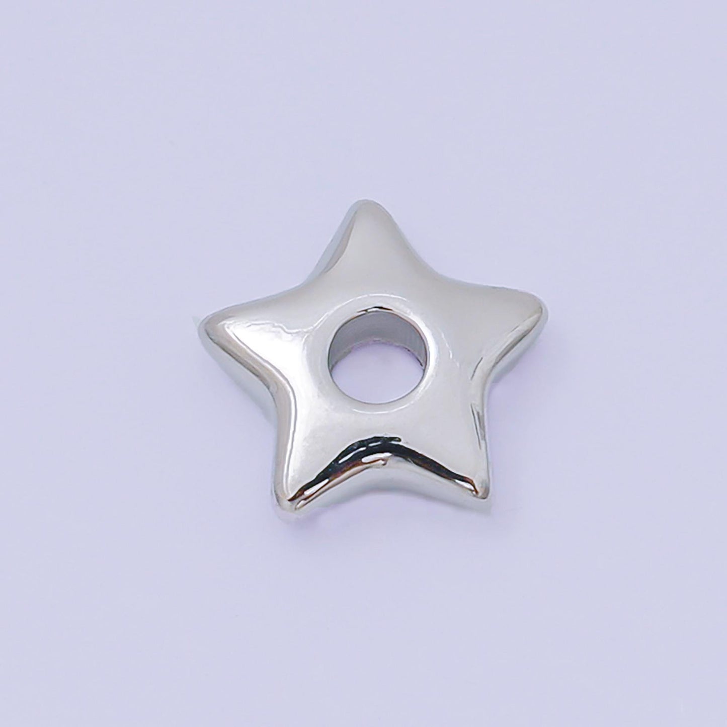 Dainty Gold Star charm necklace Star pendant celestial Silver jewelry for Cord Necklace, Hoop earing, bracelet Supply Artful Pendant B-469