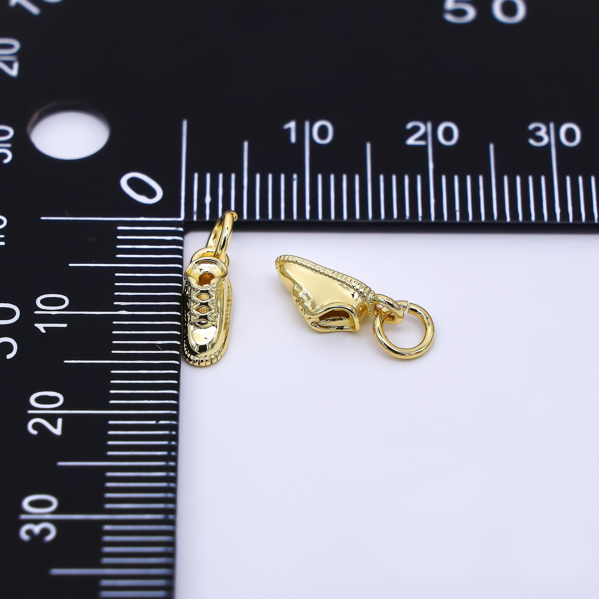24k gold filled Sneaker shoe charm for men women charm pendant minimalist charm | N-A1243