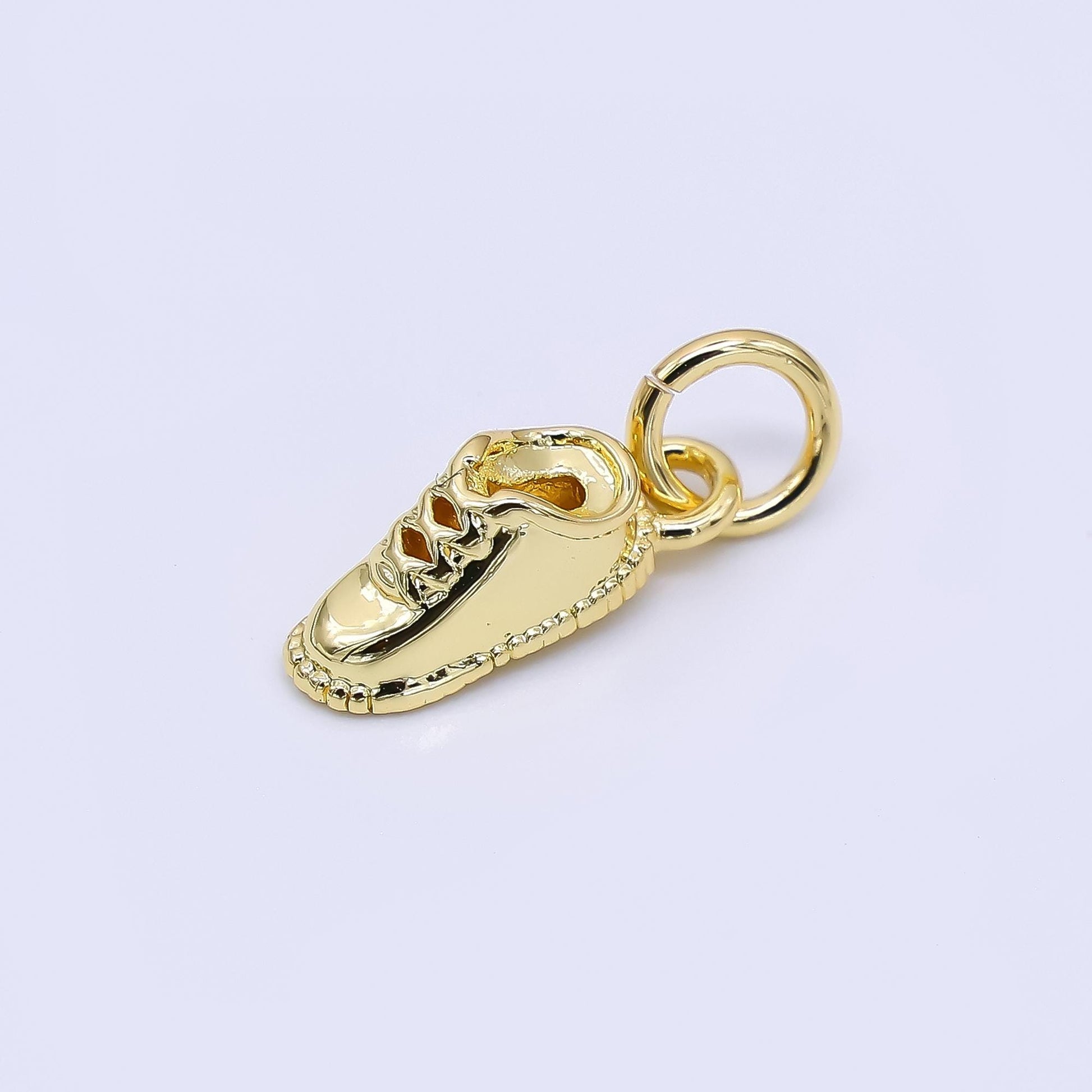 24k gold filled Sneaker shoe charm for men women charm pendant minimalist charm | N-A1243