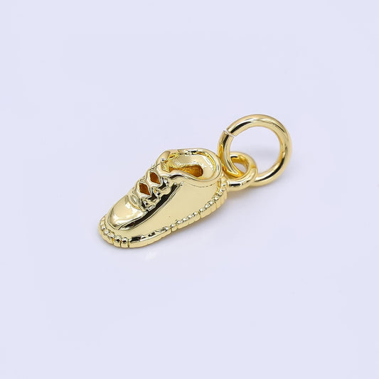 24k gold filled Sneaker shoe charm for men women charm pendant minimalist charm | N-A1243