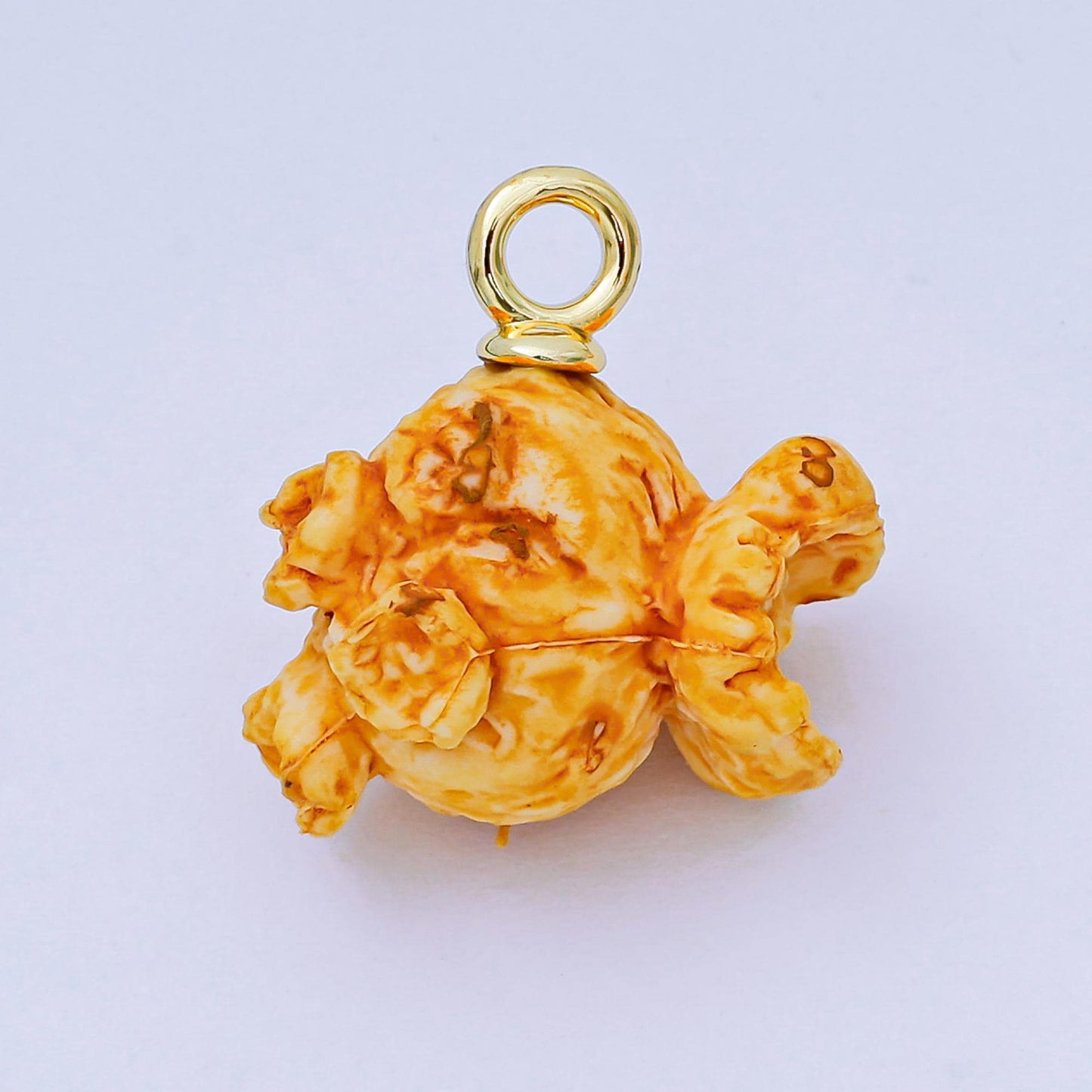 3D Resin Popcorn charm Junk Food Snack Movie Theater Inspired Jewelry for Keychain Bag Charm Necklace Bracelet Supply AH650
