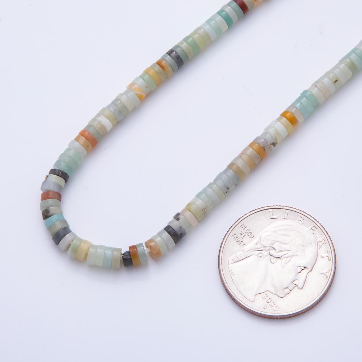 Dark Colorful Gemstone Rondelle Beads 4x1.5 mm Mix Color Fall Winter Beads Colorful Bead By Strand wa-3586