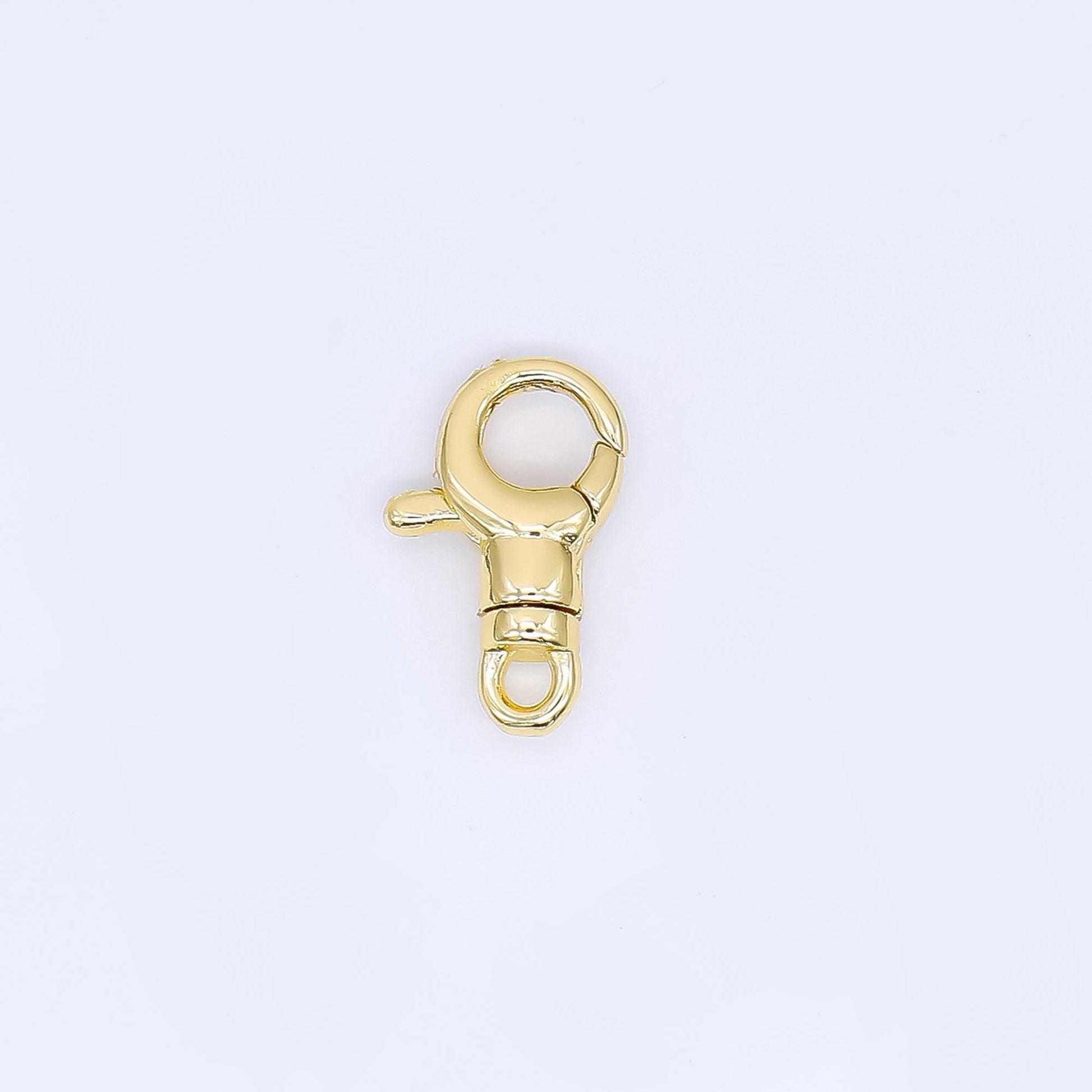 24k gold filled lobster swivel clasps, 13mmx8mm clasps in gold and silver Z-1157