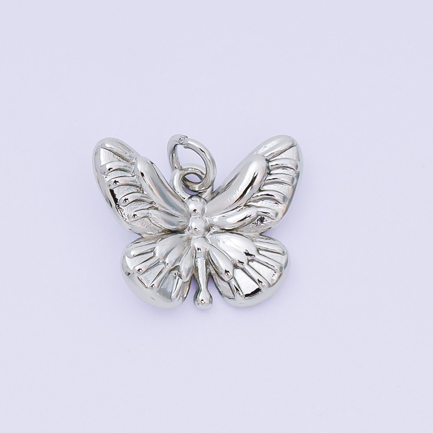 24K Gold Filled 14mm The Moth Butterfly Animal Charm | AH-586