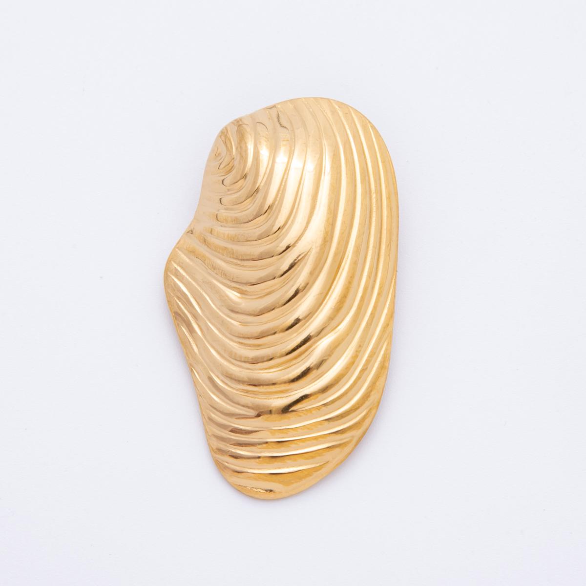Big Gold Textured Abstract Charms Geometric Gold Rustic Charm Necklace Findings Dangle Charm for Components DIY Jewelry Making J-511