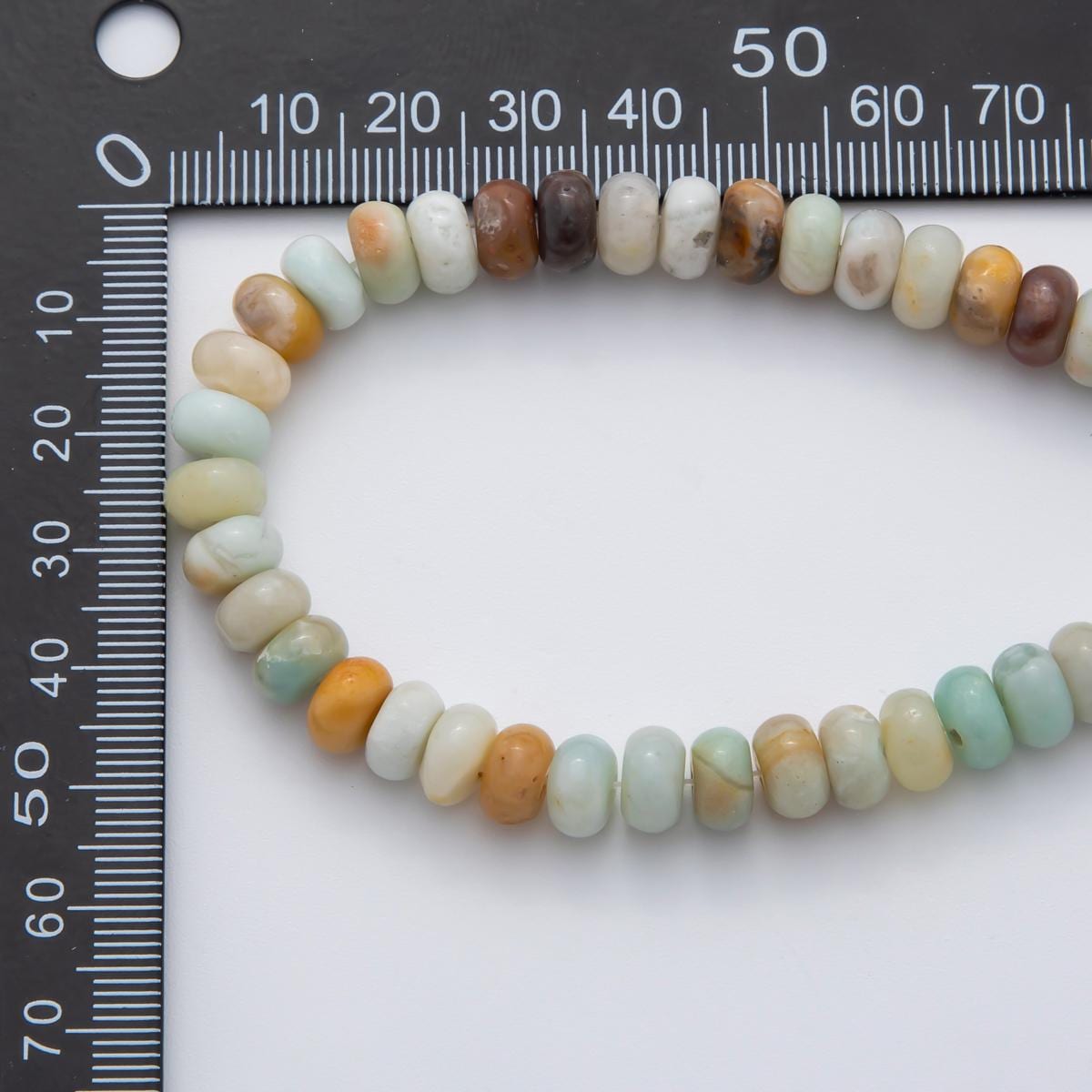Natural Gemstone Rondelle Beads 8x5 mm Amazonite, Aventurine, Labradorite Quartz Bead By Strand for Jewelry Making Supply WA-409