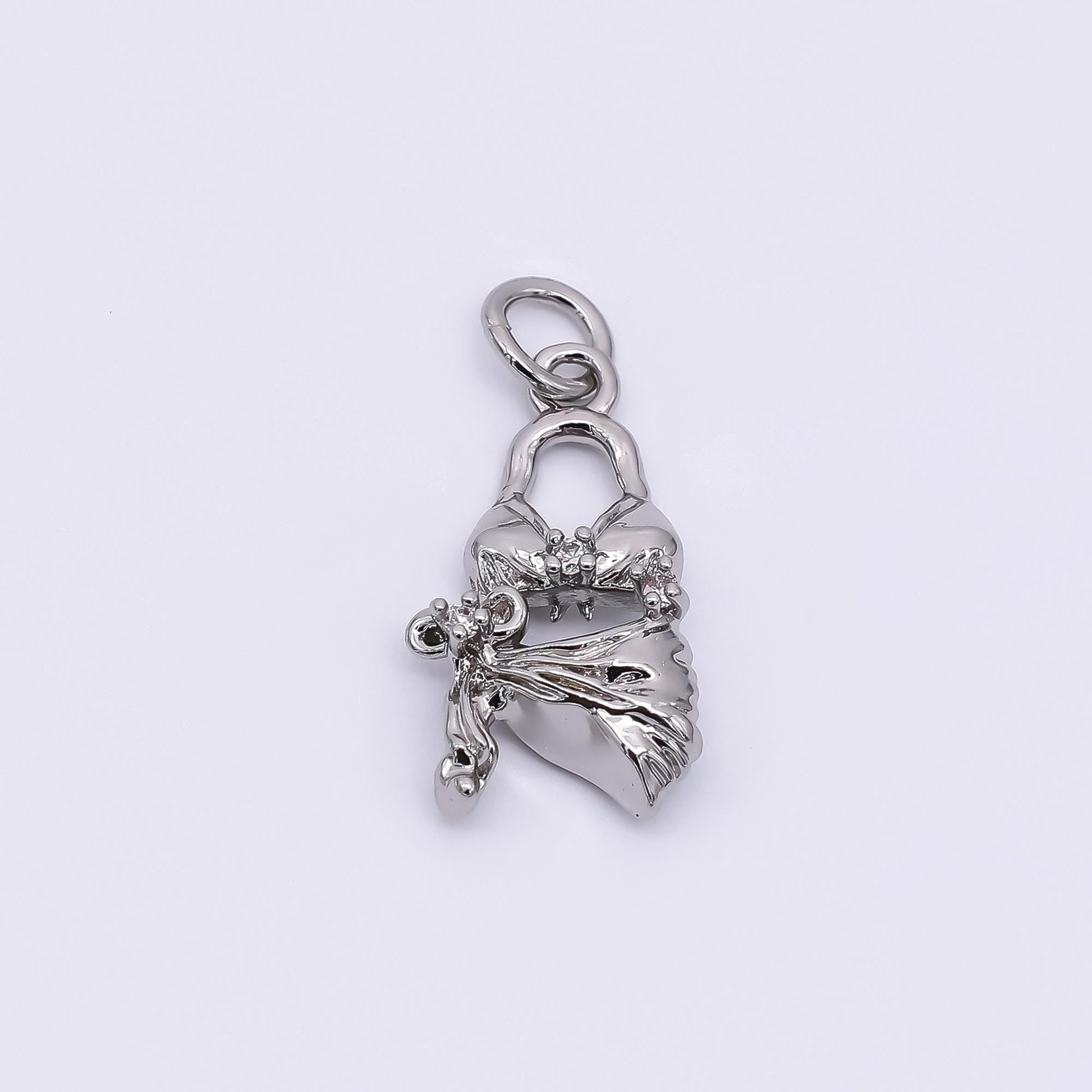 24K Gold Filled 18.5mm Sexy Gorgeous Bikini Charm in Gold & Silver | AH-551