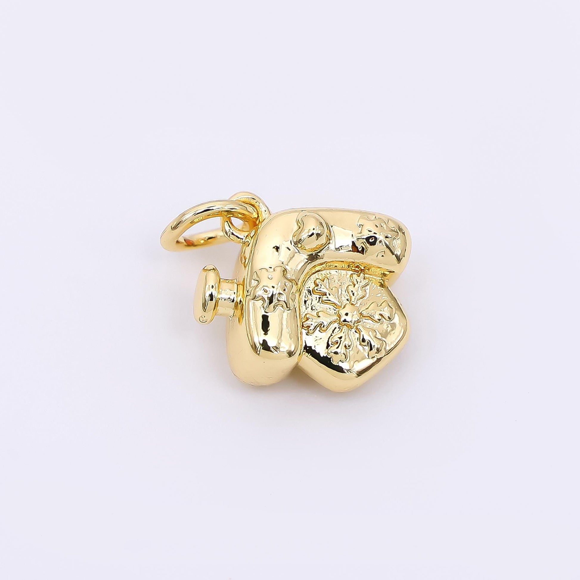 Mini Little house Charm 24k gold filled Home charm | AH-582