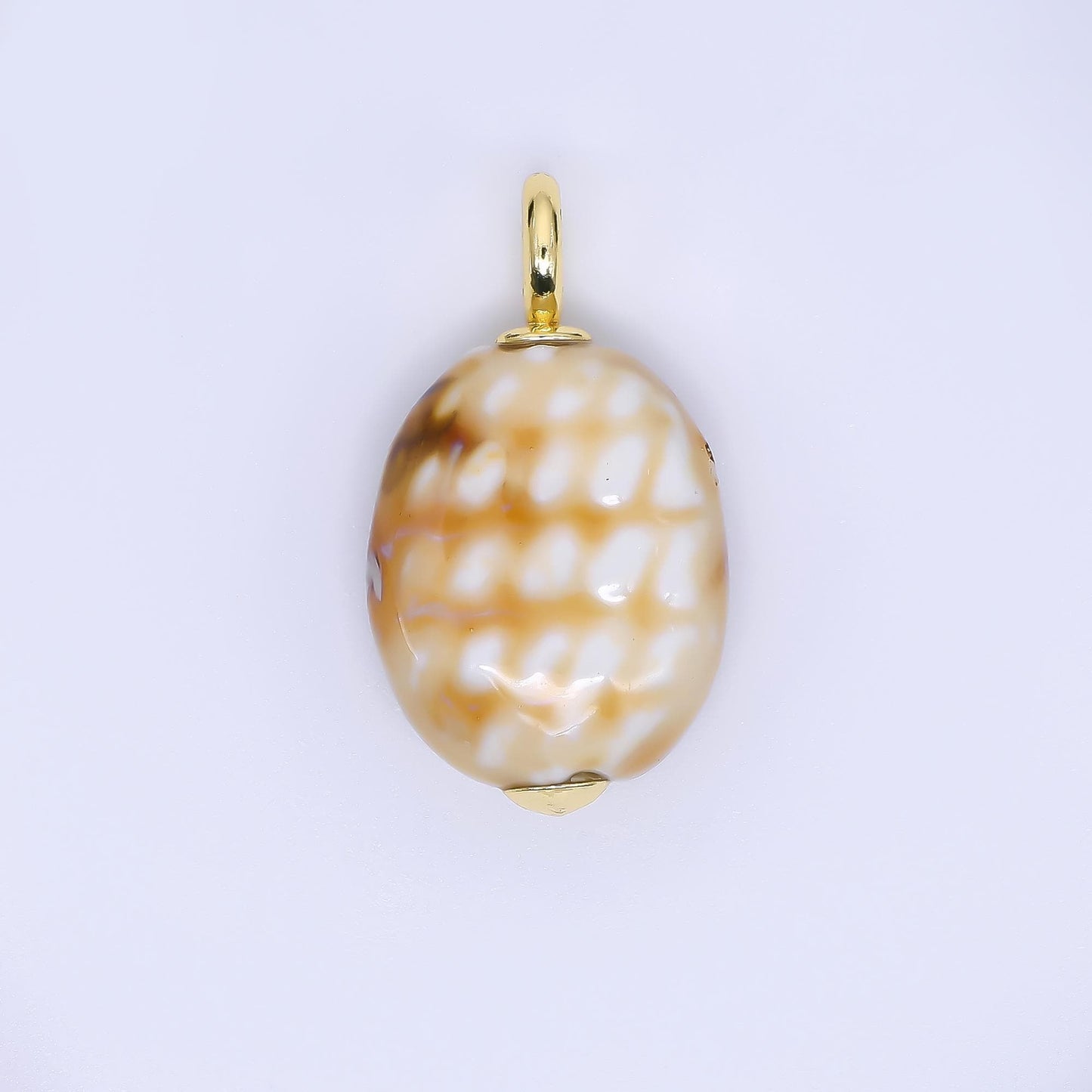 Colorful Ceramic Oval Charms Glossy Glazed Egg Beads with 18K Gold Filled Loop for DIY Jewelry, Necklace, Bracelet, or Earring Making M-215