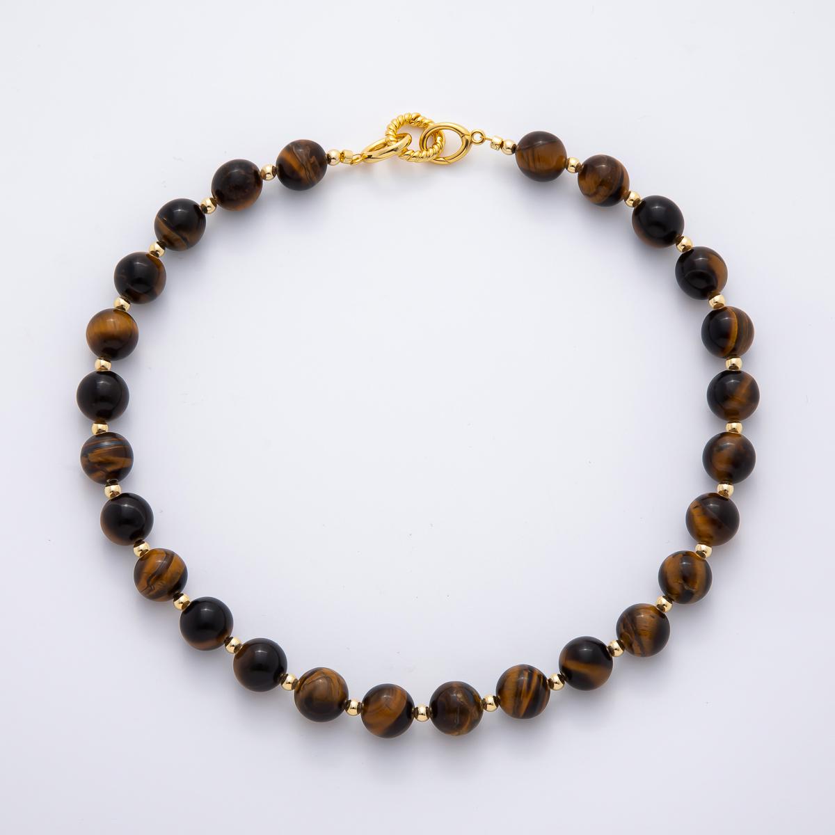Handcrafted Candy Beaded handmade Gemstone Necklace Bead Cluster 18k gold filled necklace With Enhanced Clasp | WA-3276