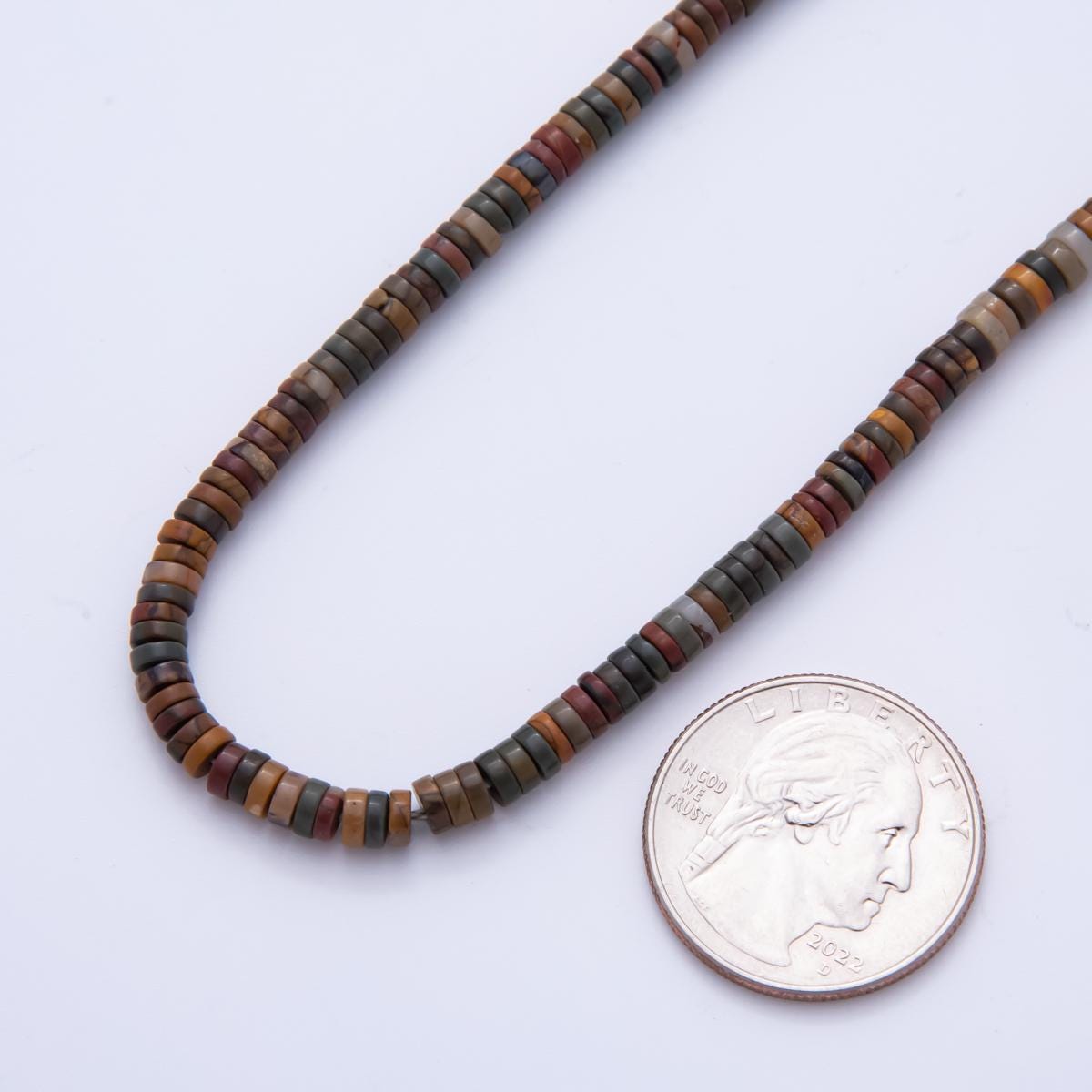 Dark Colorful Gemstone Rondelle Beads 4x1.5 mm Mix Color Fall Winter Beads Colorful Bead By Strand wa-3586